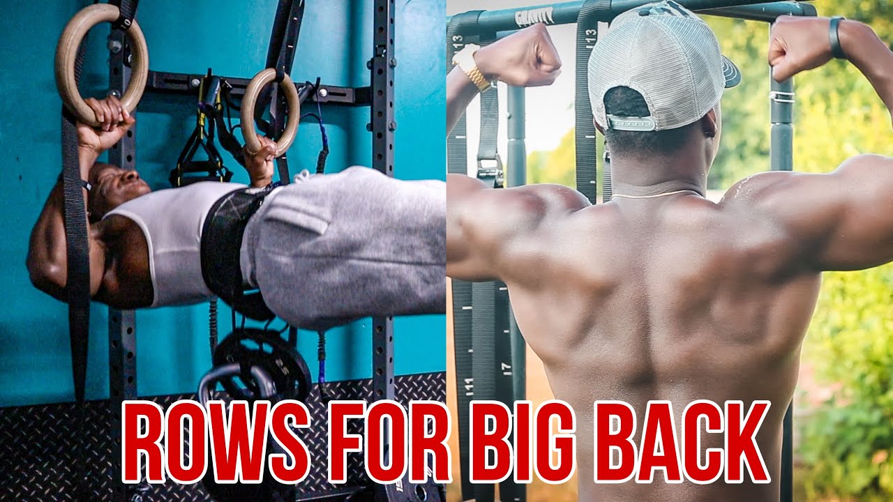 Weighted Ring Rows Changed My Physique, Let Me Tell You Why... - YouTube