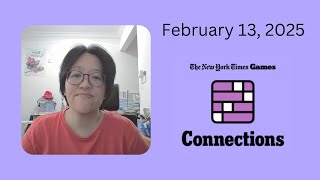 NYT Connections No. 613 | February 13, 2025