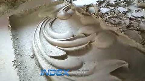 INM1325-4R 4 Axis wood CNC router with rotary attachment