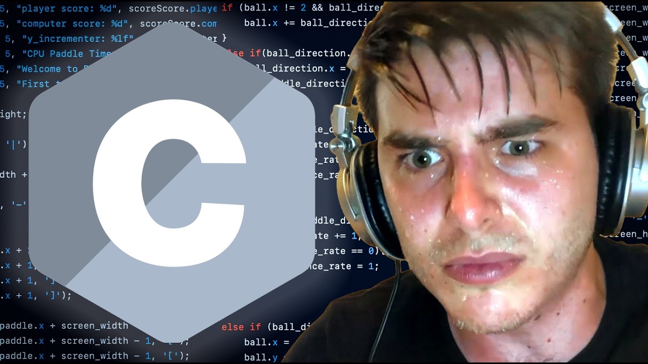 I Tried to Learn C in 24 Hours - YouTube