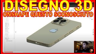 Stampante 3d, miglior programma per disegnare in 3d onshape, molto meglio di fusion 360, tutorial screenshot 4