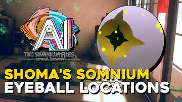 AI: THE SOMNIUM FILES - nirvanA Initiative All Eyeball locations in Shoma