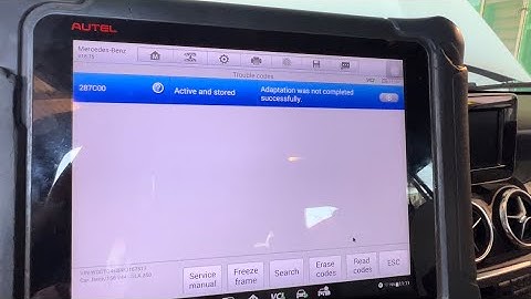 MERCEDES BENZ GLA 250 2016: TRANSMISSION ADAPTATION WITH AUTEL MAXISYS ELITE