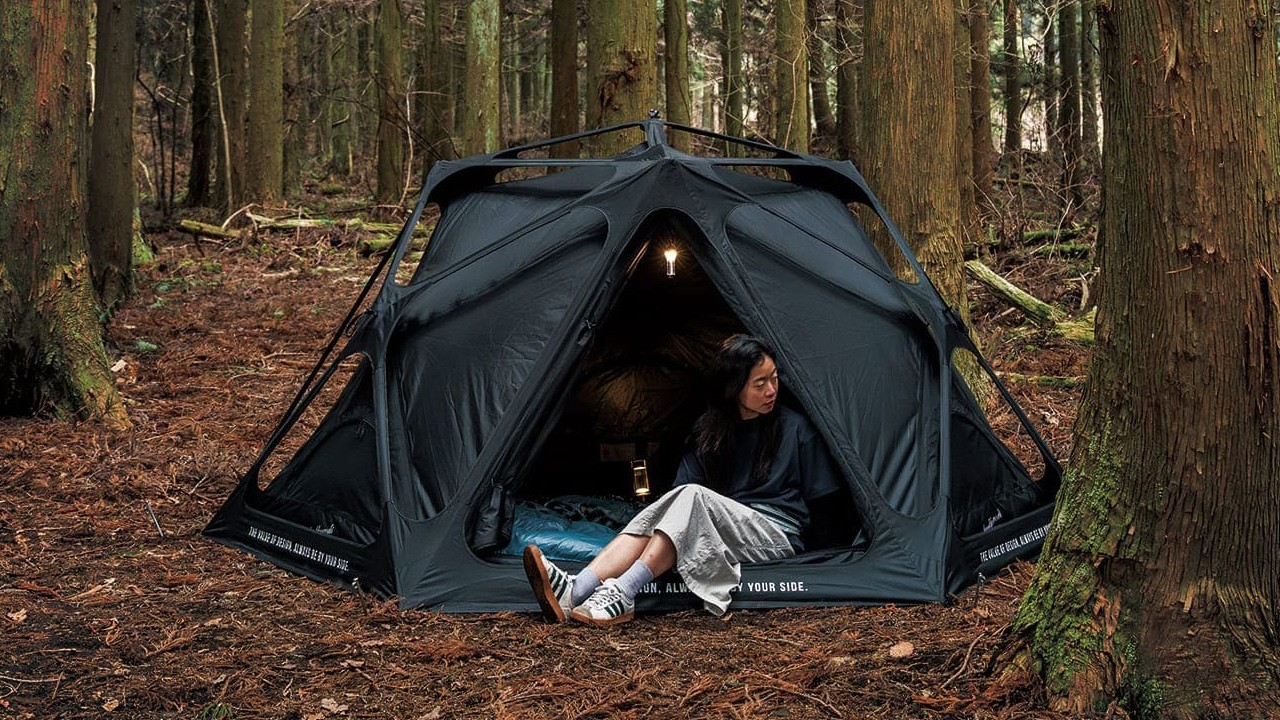 BROOKLYN WORKS】A new tent that's incredibly easy to set up