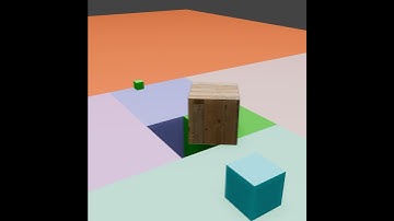 Endless Sliding Wood Cubes | SatisfyingLoop Animation - Blender #oddlysatisfying #loopanimation