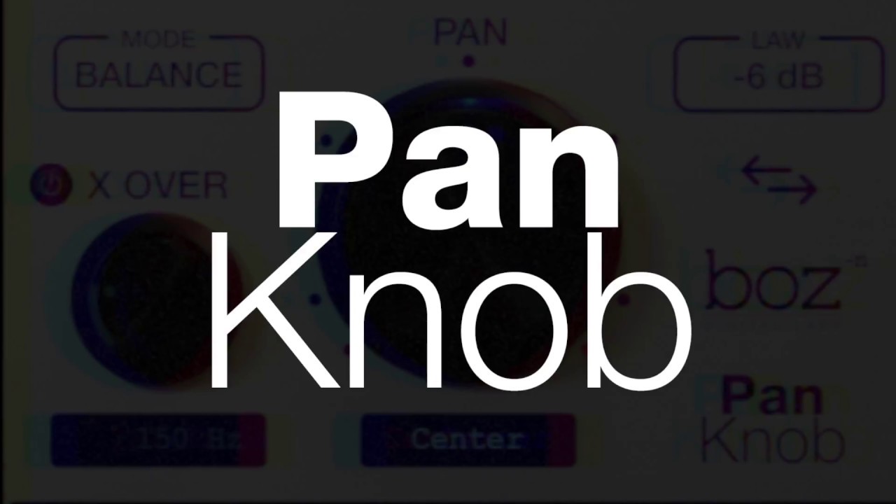 Pan Knob