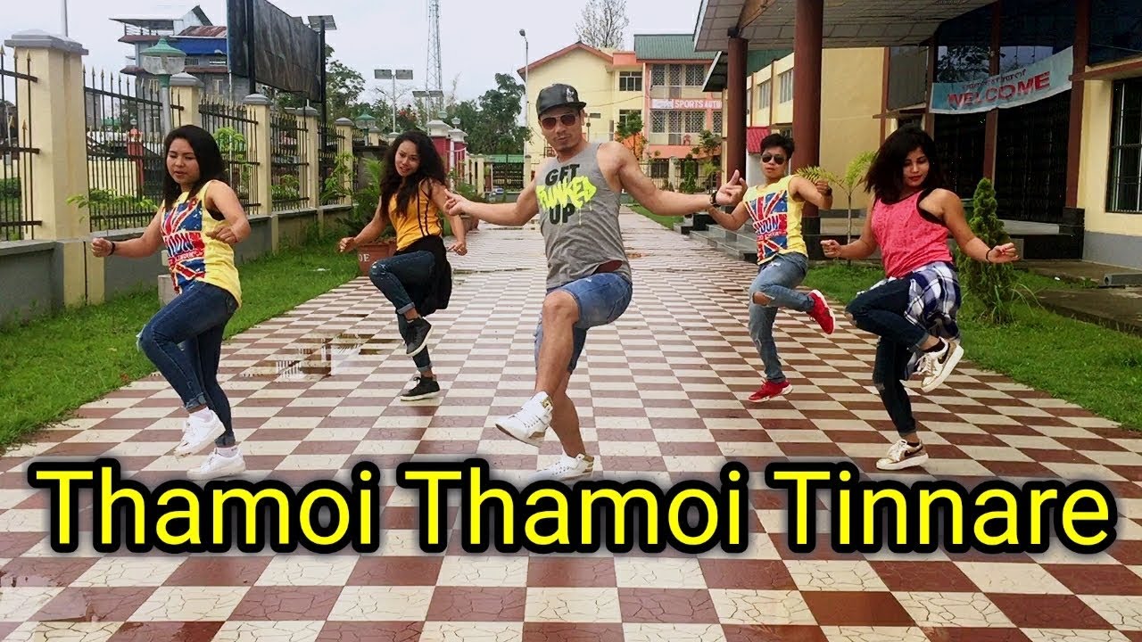 Thamoi thamoi tinnare || zumba with luckylee || manipuri song video editing software free