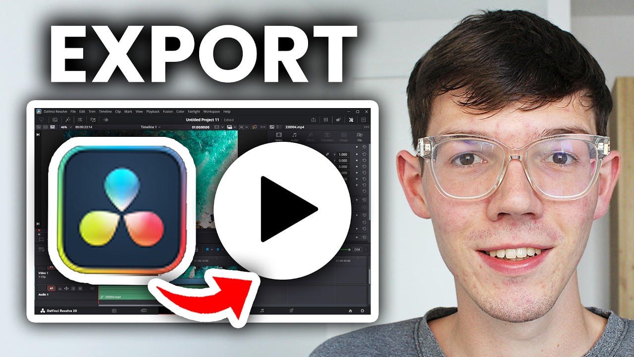 How To Export Video In Davinci Resolve 20 - Full Guide - YouTube