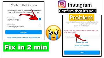 Enter the 🔥6 digit code instagram | instagram enter confirmation code not receive problem 2023
