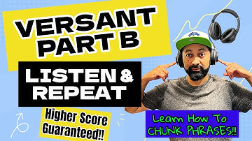 Mastering Versant Part B: Essential Listening Tips for Success in English! 🚀