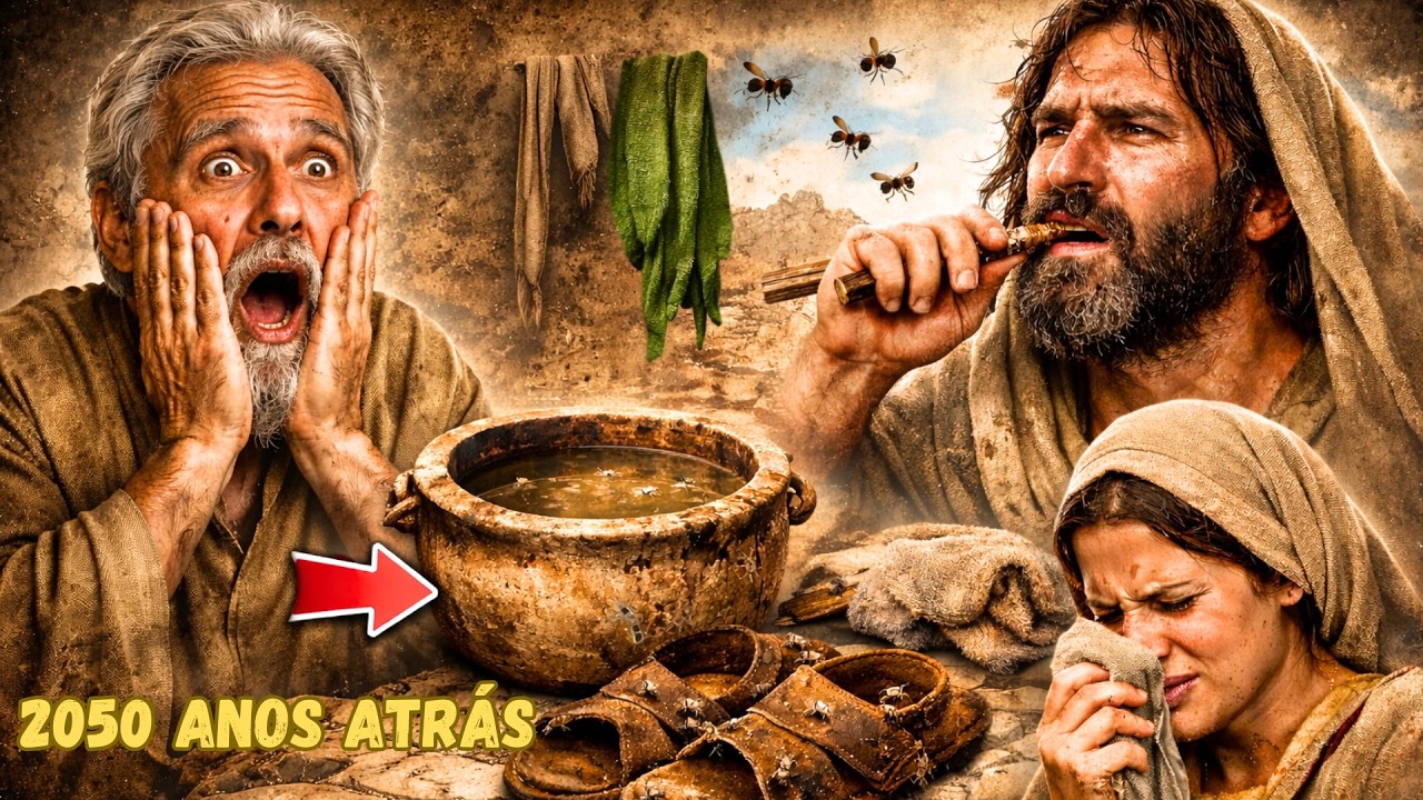 Como era Feita a higiene no tempo de Jesus: 2100 Anos atrás