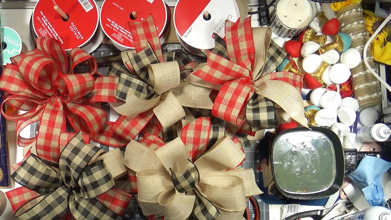 How To Use The EZ Bow Maker To Make 5 Different Bows Floral, Funky