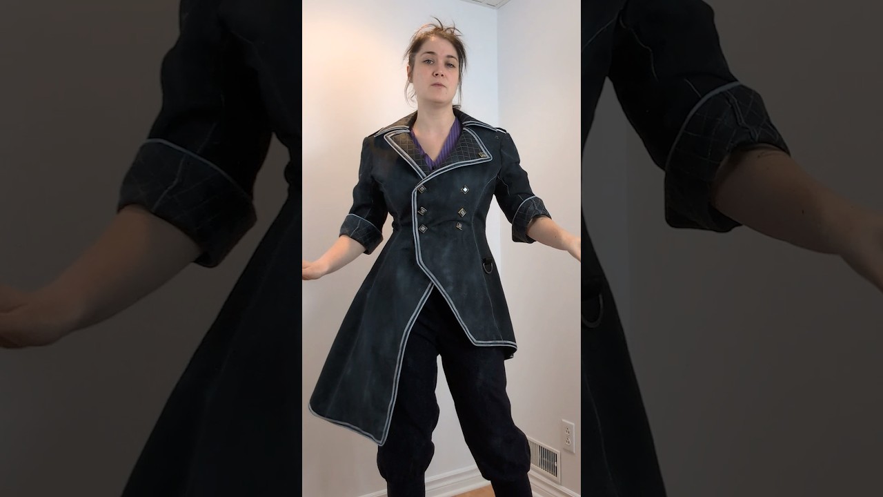 Our Oathbreaker jacket inspired by Verso! Pattern available on our website. #verso #versocosplay