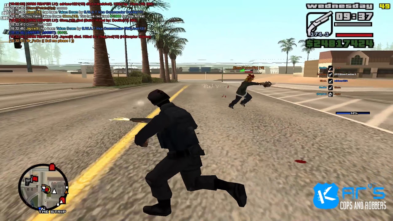 The Takedown Specialist 5 ft. [Rw]Joel [SAMP/KCnR Montage]