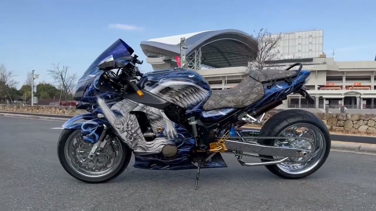 KAWASAKI カワサキ ZX12R ニュースクール ウォンウォン系 - YouTube