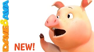 🐷 The Farmer in the Dell | Nursery Rhymes and Baby Songs from Dave and Ava  🐷