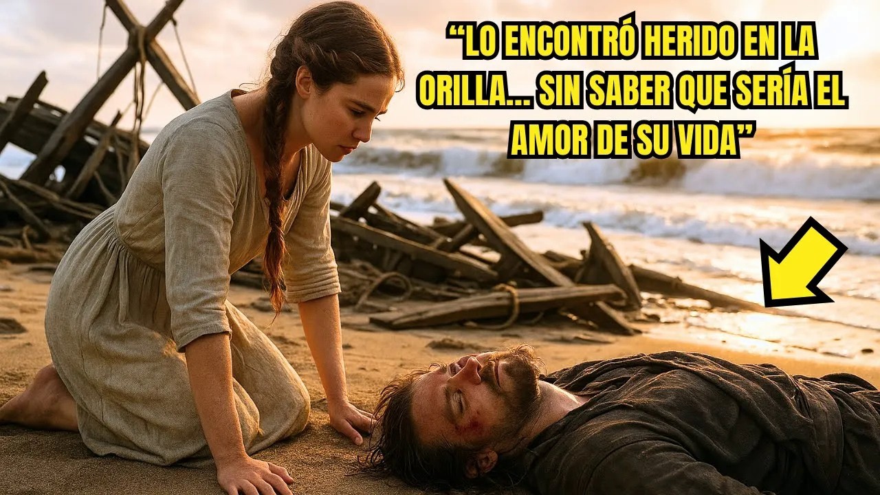 “Lo encontró herido en la orilla… sin saber que sería el amor de su vida”