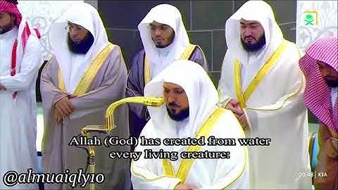 تلاوة من سورتي النور 21-64 والفرقان 1-44 للشيخ د. #ماهر_المعيقلي تهجد ليلة 22 رمضان 1446هـ