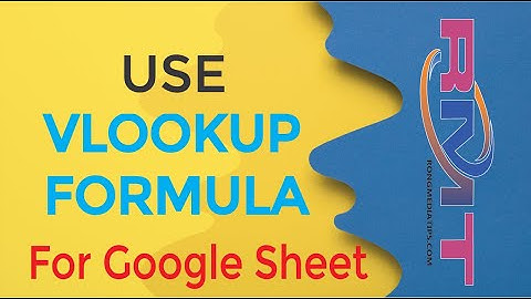 How to Use VLOOKUP Formula in Google sheet, Google Sheet VLOOKUP Bangla Tutorial