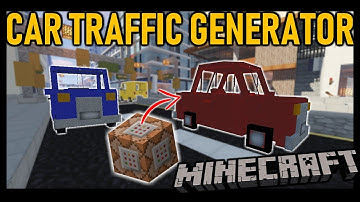 [1.15 Minecraft] Car Traffic Generator - Command Datapack