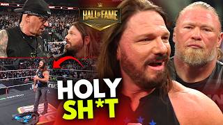 Download Lagu SHOCKING ENDING Of RAW! Undertaker ANNOUNCES AJ Styles For HALL OF FAME, Brock Lesnar OPEN CHALLENGE MP3