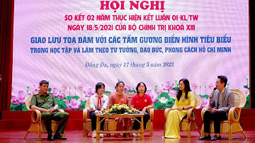 Tọa đàm các tấm gương tiêu biểu trong học tập và làm theo tư tưởng, đạo đức, phong cách Hồ Chí Minh
