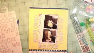 Double sided 8.5 x 11 process Video ...5 Months... & ..Read?? Oh no I want to eat this book...