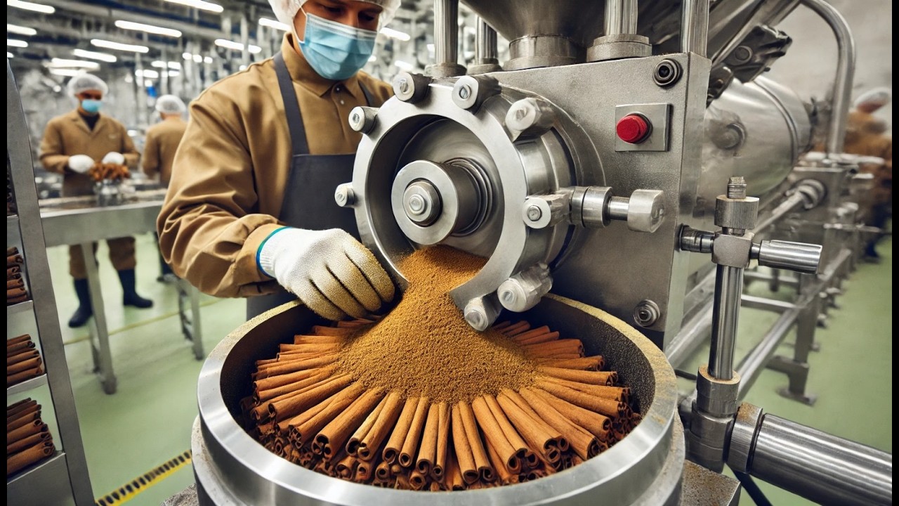 Como é feito o pau de canela? [Processo de Fábrica]