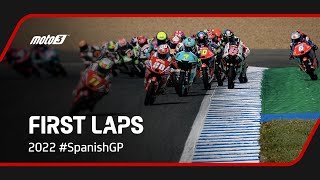 Moto3™ First Laps | 2022 #SpanishGP 🇪🇸