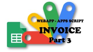 Google Apps Script - WebApp - Create INVOICE from TEMPLATE Part 3: Dynamic Subtotal Result