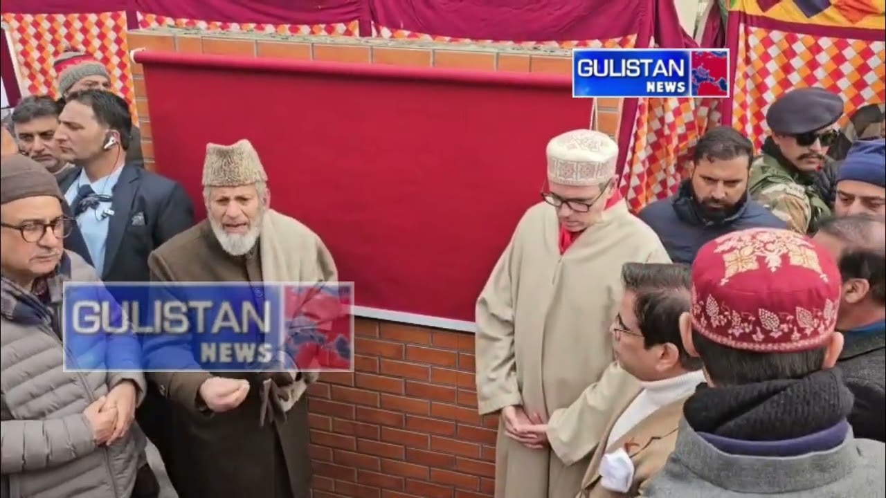 Главный министр Омар Абдулла заложит первый камень в фундамент ворот святилища Хазратбал