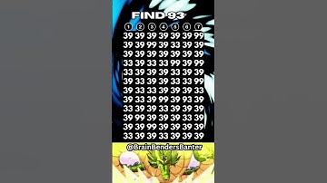 Test Your Observation Skills With This FAST Number Game! #shorts