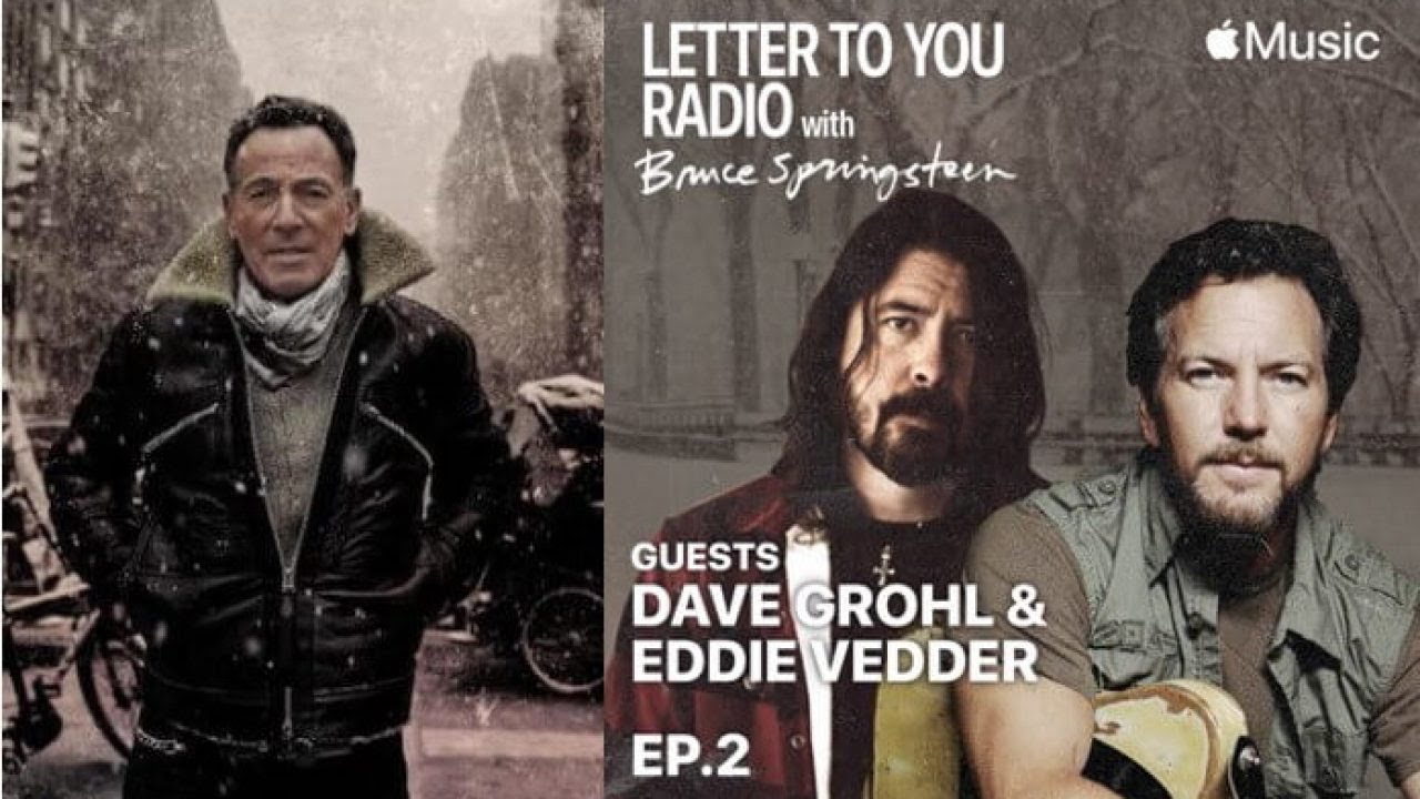 Dave Grohl and Eddie Vedder Interview with Bruce Springsteen