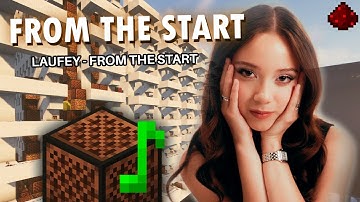 Laufey - From The Start | Minecraft Note Block Cover