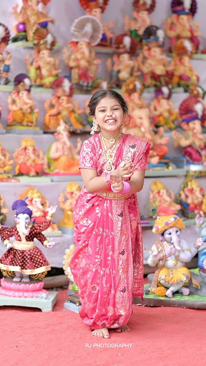 अशी चीक मोत्याची माळ 😍 | Ashi Chik Motyachi Mal | #ganpati #ganpatisongs