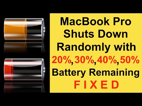 MacBook Pro Shuts Down Randomly – Fix Service Battery Warning