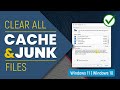 How to Clear All Cache and Junk Files From Windows 11 &amp; Windows 10 PCs Laptops