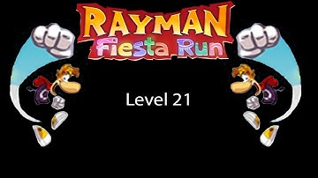 Rayman Fiesta Run Level 21 Walkthrough