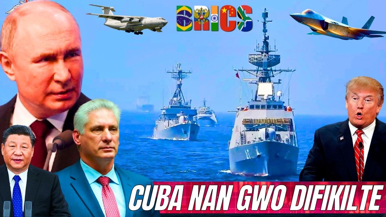 2 bato gè Etazuni fè kolizyon😱Larisi pral bay Cuba petwòl ak lòt èd🗨️Lachin e  Mexique pote gwo sipò