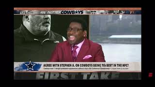 The Moment Stephen A figured out Michael Irvin is On Coke🤣🤣