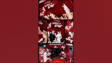 Lễ gia tiên trọn vẹn trong sắc đỏ yêu thương #simparty #wedding #trangtricuoi
