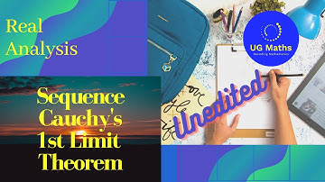 Analysis Lec 9 Part 2 Cauchy