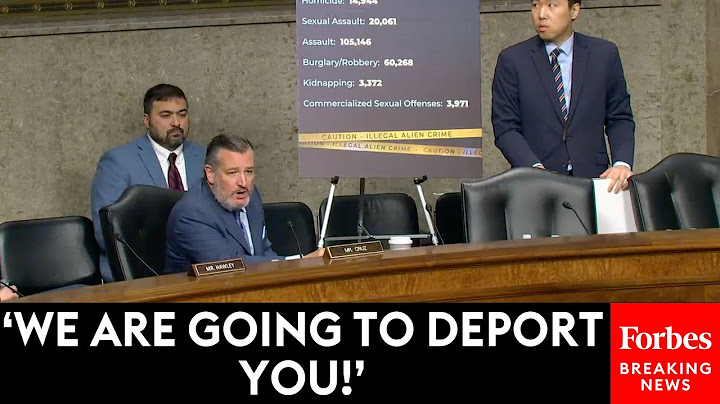 'You Want To Know What Mass Deportation Is?': Ted Cruz Issues Warning To Criminal Illegal Immigrants
