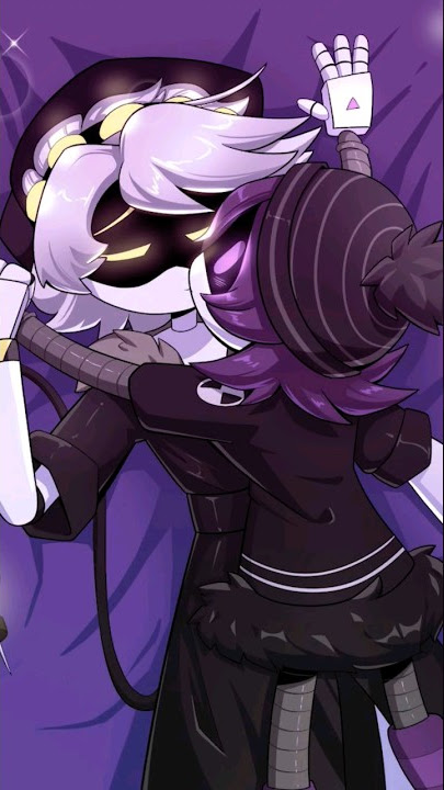 N and Uzi's WHOLESOME KISS!! #murderdrones #murderdronesn #uzidoorman #nxuzi