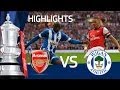 ARSENAL VS WIGAN ATHLETIC 1-1 (ARSENAL WIN ON PENALTIES): Goals and highlights FA Cup Semi Final