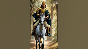 Ancient king riding horse #horse #king #shortsvideo