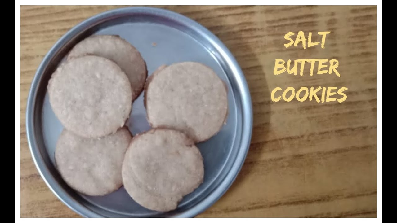 HOW TO MAKE SALT BUTTER COOKIESPRIYA DHARUN WORKS YouTube