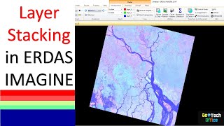 Layer Stacking in ERDAS IMAGINE 2014 || Create Composite Landsat Image