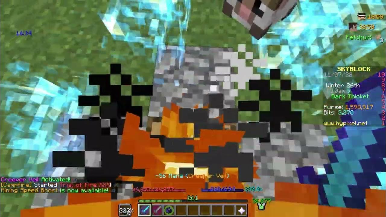 How to complete Trials of Fire 30 Hypixel Skyblock YouTube