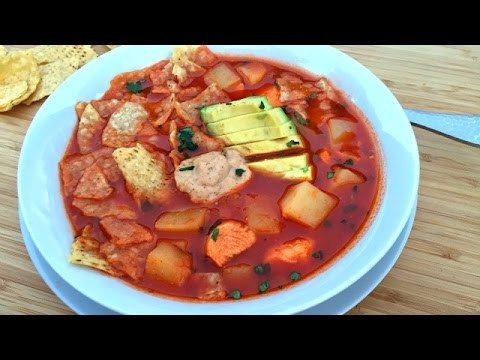 How to Make Chicken Tortilla Soup - Homemade Soup Recipe f/ Idaho Potatoes - YouTube